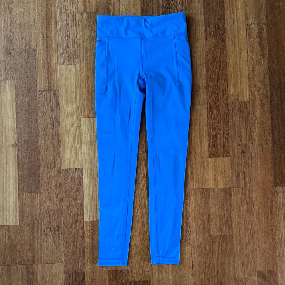 Athleta Girls Blue Leggings